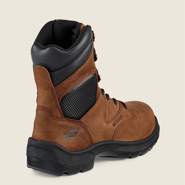 Safety Støvler Herre - Red Wing Flexbond - 8-Inch Toe Metguard - Brune - IJCWYG-975